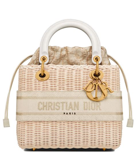 christian dior cream bag